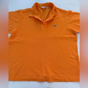 Lacoste Vibrant Orange Polo Shirt